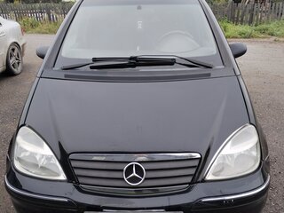 2002 Mercedes-Benz A-Класс 160 I (W168) Рестайлинг, чёрный, 340000 рублей, вид 5