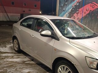 2012 Chevrolet Aveo II, серый, 400000 рублей, вид 4