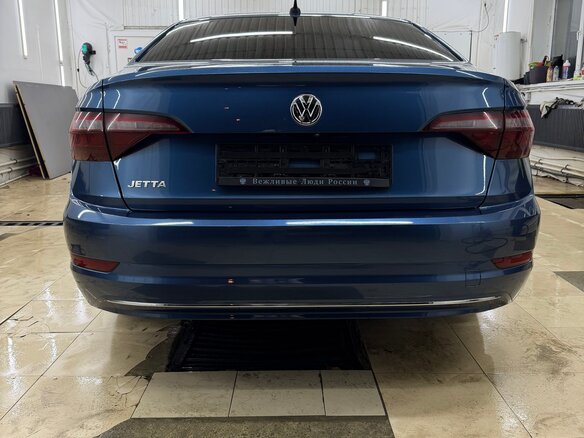 2020 Volkswagen Jetta 6-speed VII, синий, 1550000 рублей - вид 6