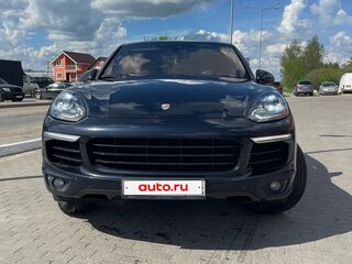 2015 Porsche Cayenne Diesel II Рестайлинг (958), синий, 3470000 рублей, вид 1