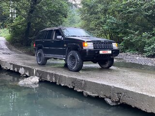1993 Jeep Grand Cherokee I (ZJ), синий, 500000 рублей, вид 1