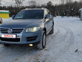 2009 Volkswagen Touareg I Рестайлинг, серый, 1150000 рублей, вид 2