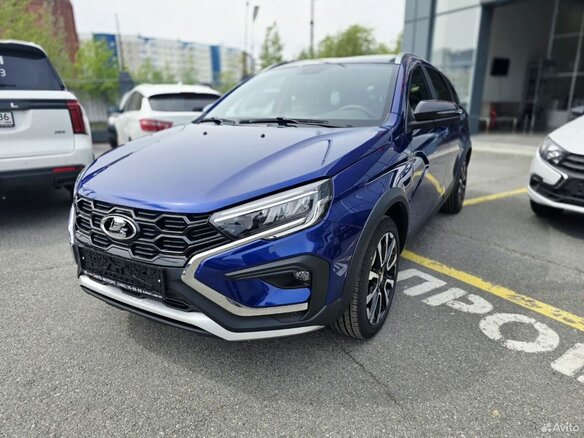 2026 Lada (ВАЗ) Vesta SW Cross I Рестайлинг (NG), синий, 2271000 рублей - вид 2