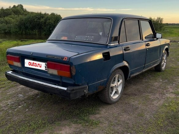 2004 Lada (ВАЗ) 2107, синий, 199000 рублей - вид 16