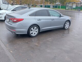 2017 Hyundai Sonata VII (LF), серый, 1550000 рублей, вид 2