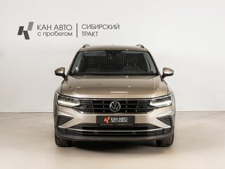 2021 Volkswagen Tiguan II Рестайлинг, коричневый, 2948254 рублей, вид 2