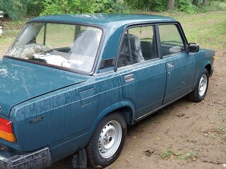 2004 Lada (ВАЗ) 2107, синий, 115000 рублей, вид 4