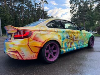 2014 BMW 2 серии 220i F22, синий, 2800000 рублей, вид 5