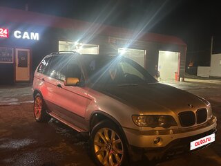2001 BMW X5 3.0i I (E53), серебристый, 650000 рублей, вид 2