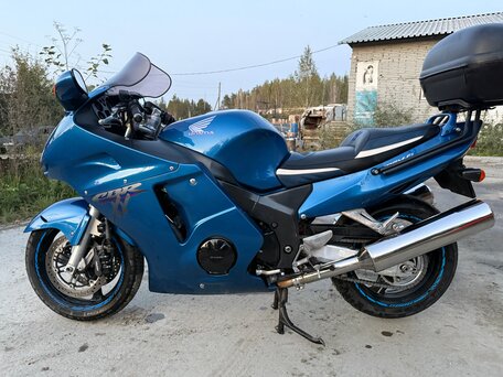 1999 Honda CBR 1100 XX, синий, 480000 рублей, вид 2