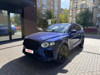 2021 Bentley Bentayga I Рестайлинг, синий, 23000000 рублей, вид 2