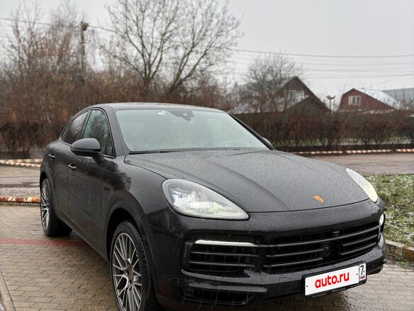 2022 Porsche Cayenne E-Hybrid Coupé III, чёрный, 10200000 рублей - вид 3