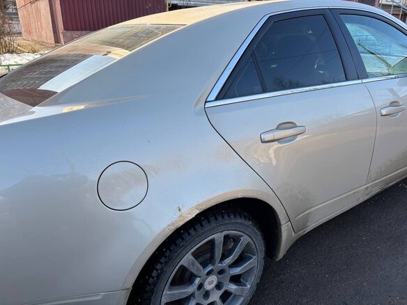 2009 Cadillac CTS II, золотистый, 900000 рублей - вид 3