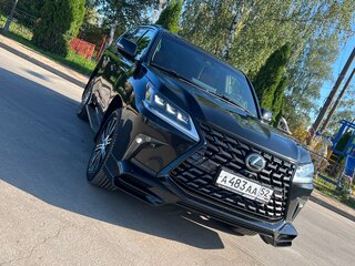 2020 Lexus LX 450d III Рестайлинг 2, чёрный, 8280000 рублей, вид 3