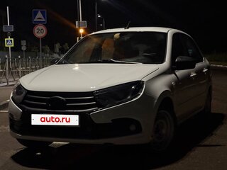 2021 Lada (ВАЗ) Granta I Рестайлинг, белый, 600000 рублей, вид 3