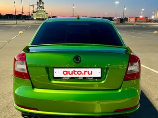2011 Skoda Octavia RS II Рестайлинг, зелёный, 1360000 рублей, вид 4
