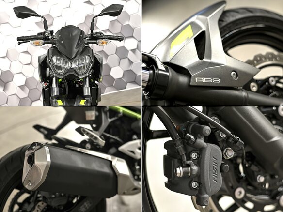 2023 Kawasaki Z 400, чёрный, 599000 рублей - вид 9