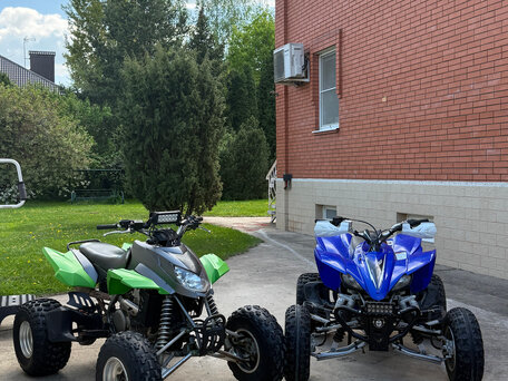 2003 Arctic Cat 400 Series, зелёный, 459000 рублей, вид 2
