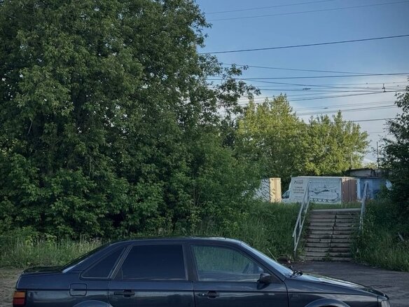 1990 Volkswagen Passat B3, синий - вид 3