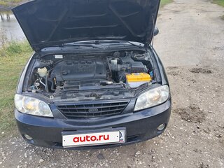 2008 Kia Spectra I Рестайлинг 2, чёрный, 270000 рублей, вид 1