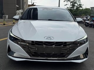 2022 Hyundai Elantra VII (CN7), белый, 1240000 рублей, вид 2