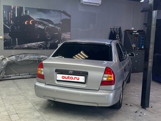 2005 Hyundai Accent ТагАЗ II, серый, 350000 рублей, вид 4