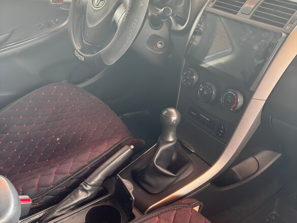 2008 Toyota Corolla X (E140, E150), синий, 750000 рублей - вид 12