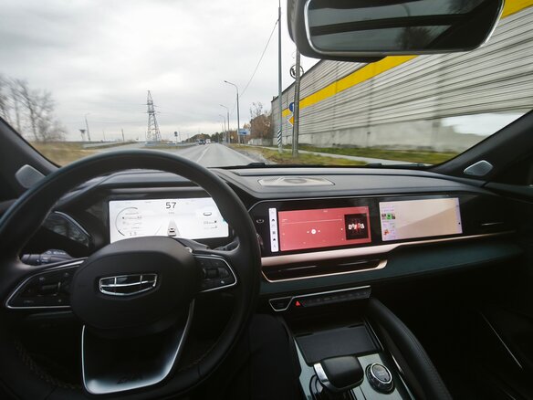 2023 Geely Monjaro (Xingyue L) I, зелёный, 3850000 рублей - вид 10