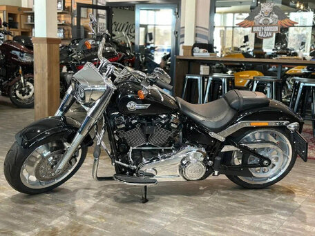 2023 Harley-Davidson Fat Boy, чёрный, 3600000 рублей, вид 5