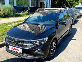 2021 Volkswagen Polo VI, чёрный, 2400000 рублей, вид 1