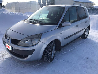 2008 Renault Scenic II Рестайлинг, серебристый, 550000 рублей, вид 3