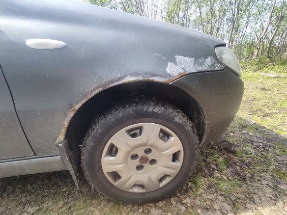 2007 Fiat Albea I Рестайлинг, серый, 60000 рублей - вид 5