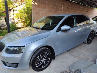 2016 Skoda Octavia III (A7), серебристый, 1650000 рублей, вид 1