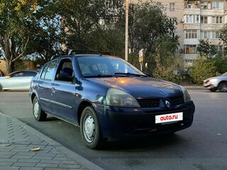 2003 Renault Symbol I Рестайлинг, синий, 219000 рублей, вид 2