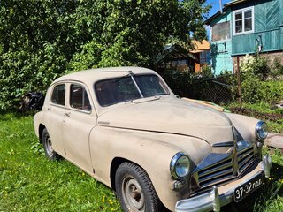 1956 ГАЗ М-20 «Победа», бежевый, 250000 рублей, вид 3