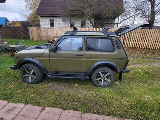 2001 Lada (ВАЗ) 2121 (4x4) I Рестайлинг, зелёный, 450000 рублей, вид 5