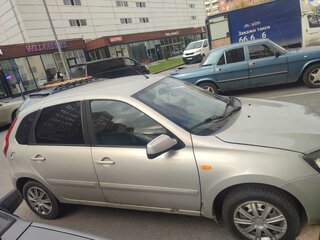 2013 Lada (ВАЗ) Kalina II, серебристый, 450000 рублей, вид 4