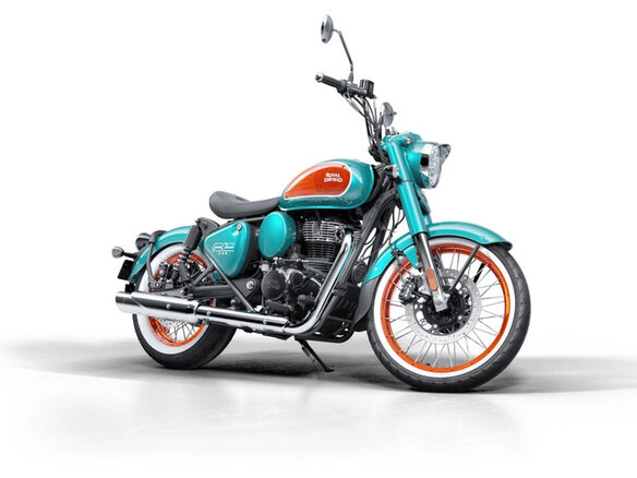 2026 Royal Enfield Goan Classic 350, голубой, 537000 рублей