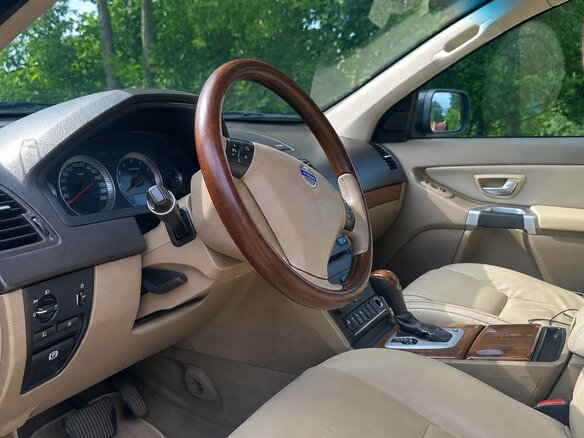 2007 Volvo XC90 I Рестайлинг, чёрный - вид 11