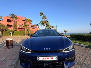 2022 Kia EV6 Long Range I, синий, 1790000 рублей, вид 3