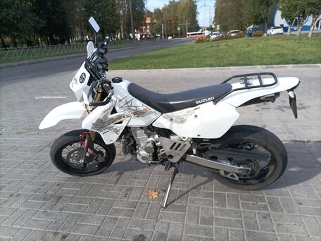 2008 Suzuki DR-Z 400 SM, белый, 410000 рублей, вид 2