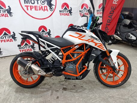 2017 KTM 390 Duke, белый, 440000 рублей, вид 2