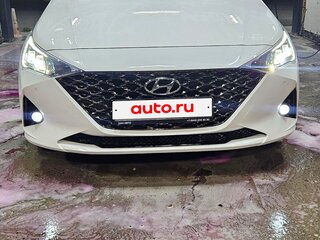 2021 Hyundai Solaris II Рестайлинг, белый, 1540000 рублей, вид 4
