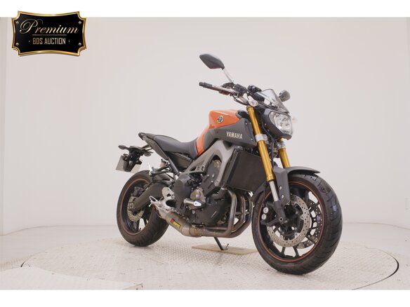 2014 Yamaha MT-09 (FZ-09), оранжевый, 655000 рублей - вид 4