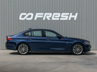 2016 BMW 5 серии 530d xDrive VII (G30/G31/G38), синий, 4250000 рублей, вид 5
