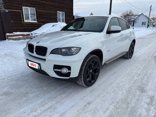 2009 BMW X6 35i 6-speed I (E71), белый, 1750000 рублей, вид 4