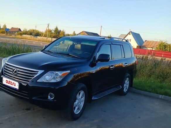 2009 Lexus LX 570 III, чёрный, 3200000 рублей
