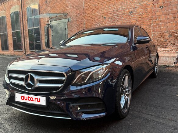 2019 Mercedes-Benz E-Класс 200 V (W213, S213, C238), синий, 3300000 рублей
