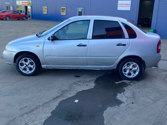 2008 Lada (ВАЗ) Kalina I, серый, 200000 рублей - вид 5