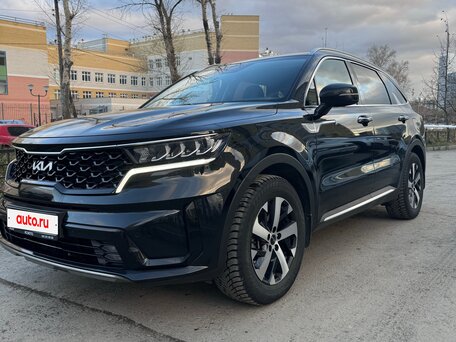 2022 Kia Sorento IV, чёрный, 3650000 рублей, вид 1